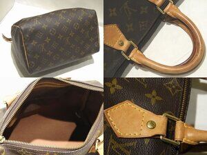 Louis Vuitton Boston Speedy Handbag Bag Monogram